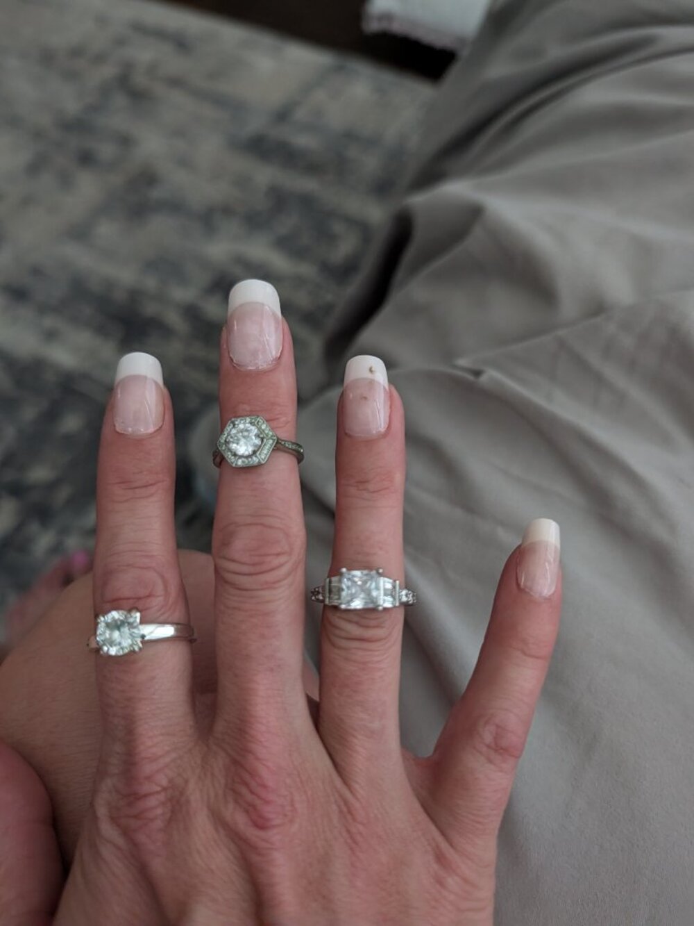 Costume jewelry rings